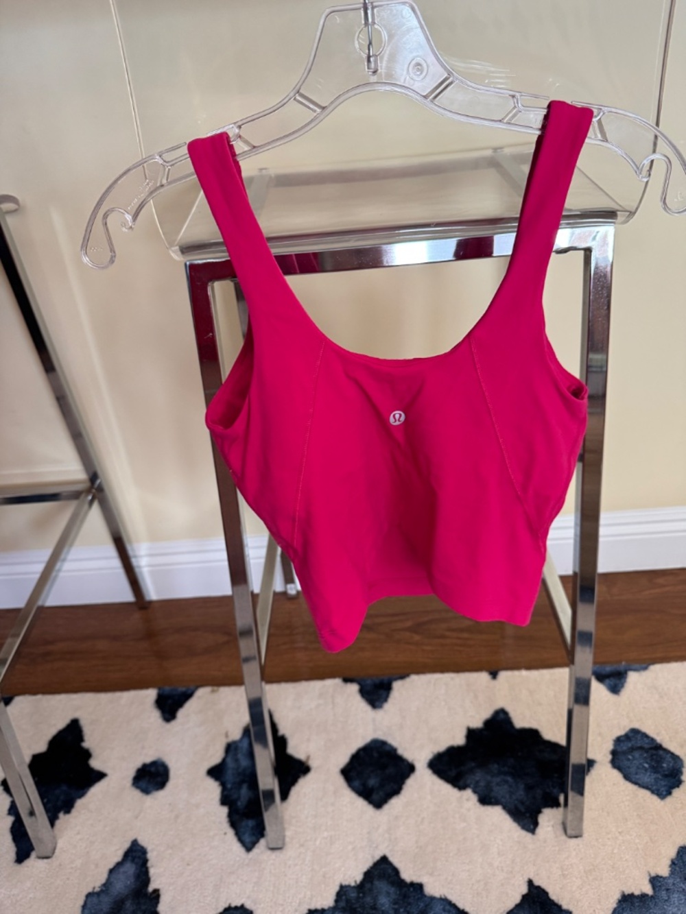 lululemon Align™ Tank Top Light Support A/B Cup Sz 6 in Passionate - Picture 3 of 4